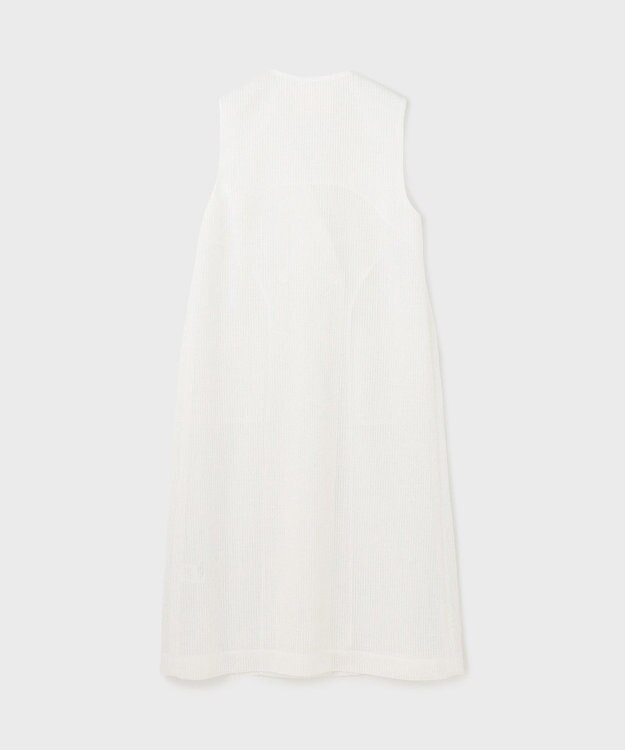 GRACE CONTINENTAL カラミロングジレ ホワイト