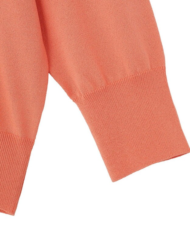 YECCA VECCA 【マシンウォッシャブル】カーディガン② Salmon Pink