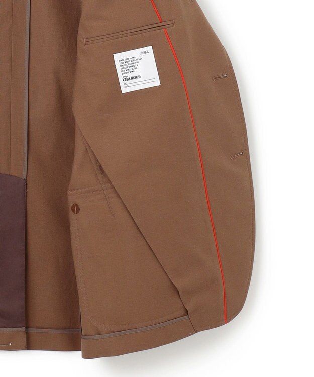 J.PRESS MEN 【J.PRESS ORIGINALS】Magic Cuba Wool Cotton Hopsack 3B Blazer / Made in Japan / New Authentic-Fit ブラウン系