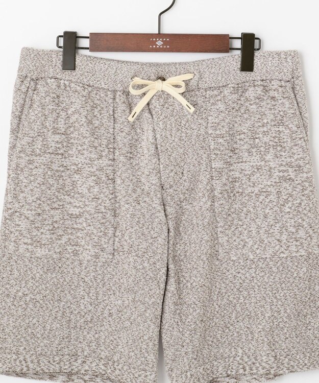 JOSEPH ABBOUD MOUNTAIN 【SPACE／UNISEX】ベアフリース ハーフパンツ ブラウン系
