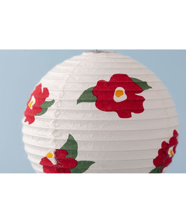 ちょうちん堂 【きもち】KAGAYAKI 椿 ちょうちん ライト ホワイト