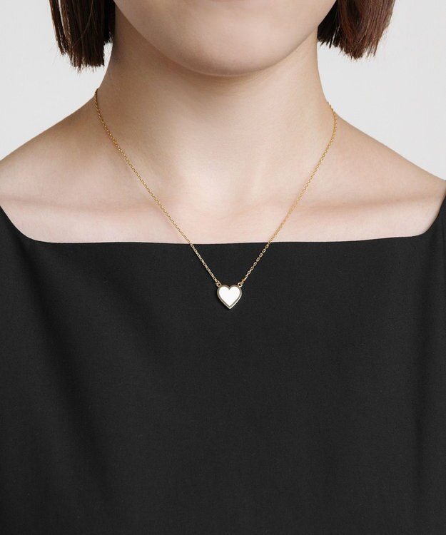 TOCCA WITH HEART NECKLACE 2WAYネックレス ホワイト系