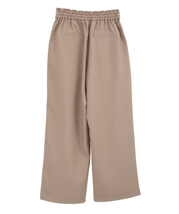 earth music&ecology リラックスワイドパンツ Camel