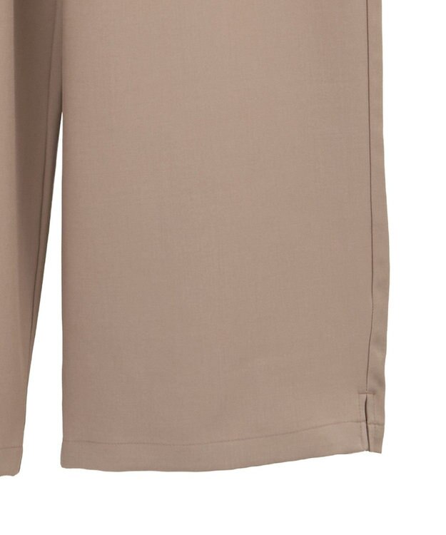 earth music&ecology リラックスワイドパンツ Camel