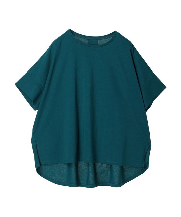 Green Parks 汗染み防止ドルマンバックタックプルオーバー Blue Green