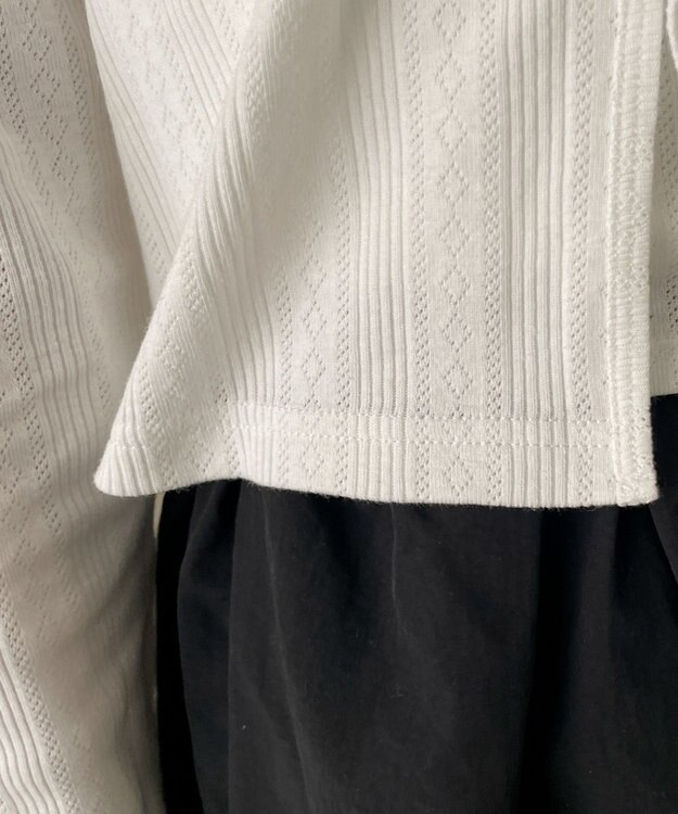 WEGO キャミセットリボンカーディガン オフホワイト