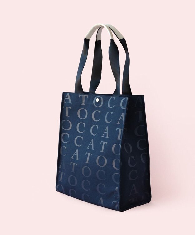 TOCCA 【WEB＆一部店舗限定】【A4サイズ対応】FOLLOWING TOCCA A4 TOTE トートバッグ ネイビー系