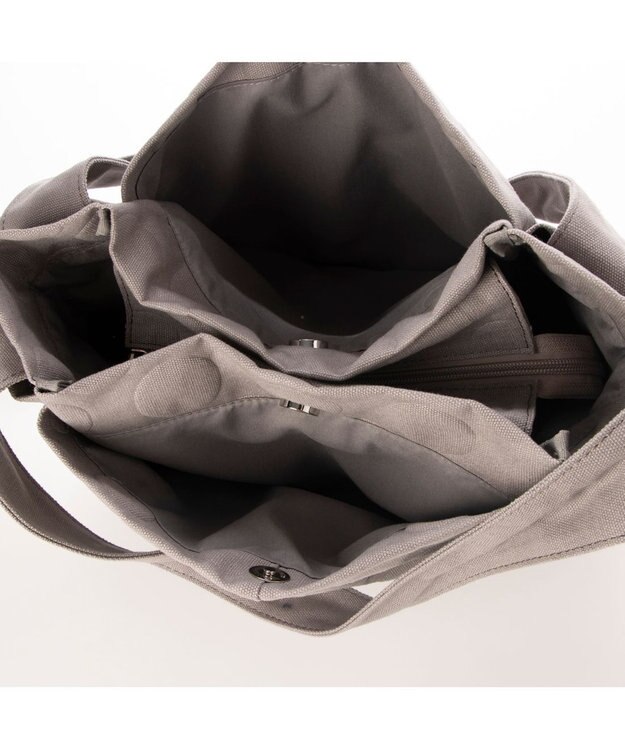 Y'SACCS 【Y’SACCS vous et】 キャンバスドットエンボストート Mサイズ グレー