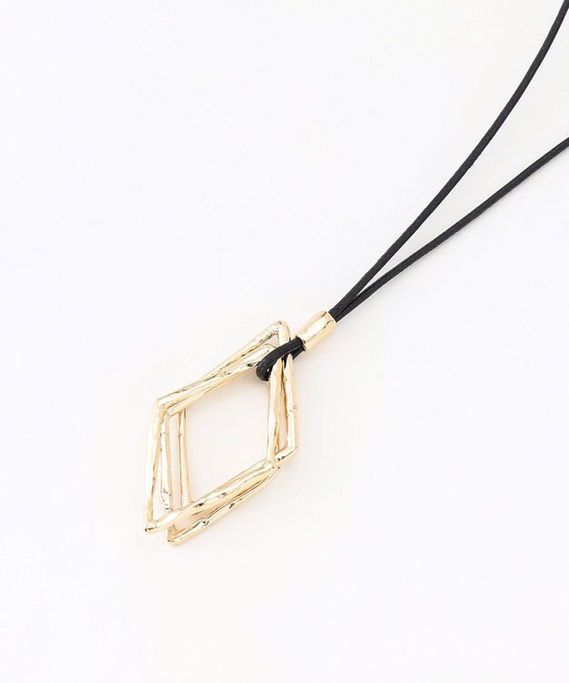 自由区 フレームロンバス ネックレス ゴールド系