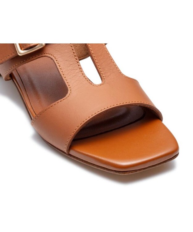 REGAL FOOT COMMUNITY 【リーガルレディース】F01S フラットサンダル キャメル