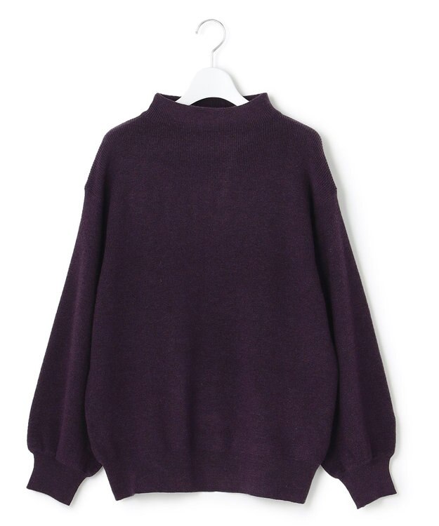 J.PRESS YORK STREET 【WOMEN】ボトルネック ニット パープル系