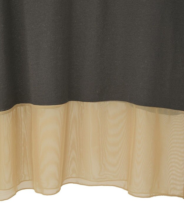 Green Parks シアーチュールドッキングプルオーバー Dark Gray