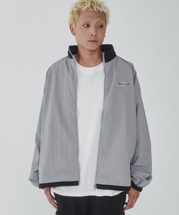 WEGO バルーンナイロンブルゾン グレー