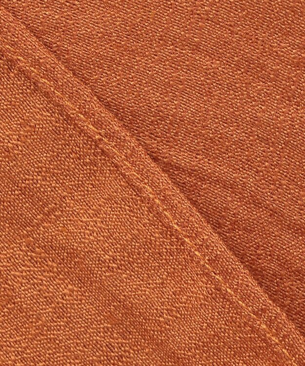 UNFILO 【セットアップ対応】ウォッシャブル UVケア ブラウス オレンジ系