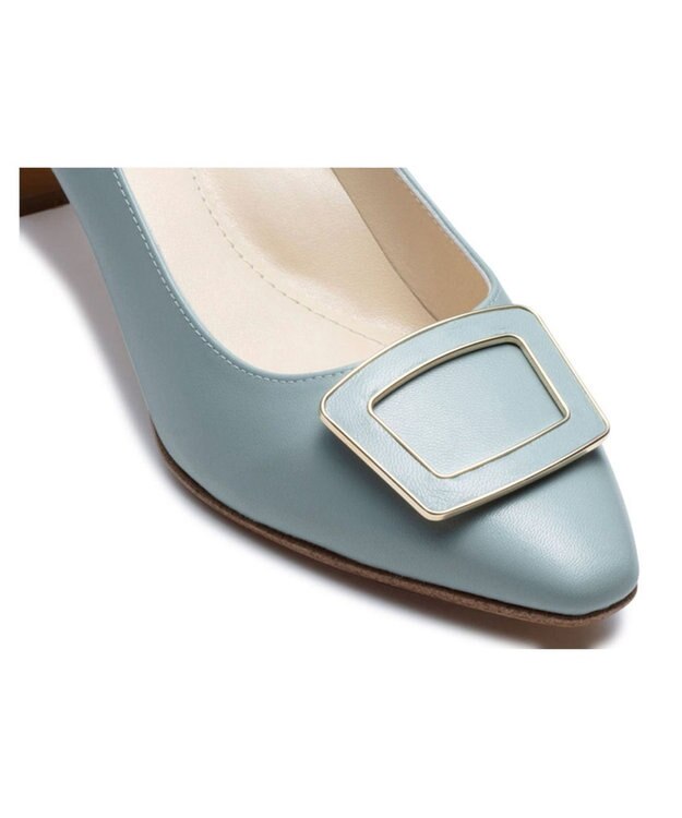 REGAL FOOT COMMUNITY 【リーガルレディース】F20R バックルパンプス パンプス ライトグリーン