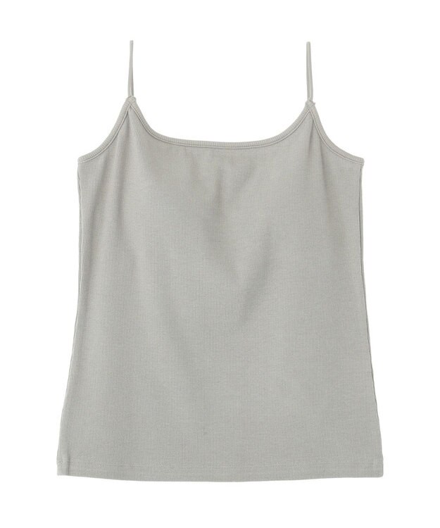 Green Parks カップ付きキャミソール Gray