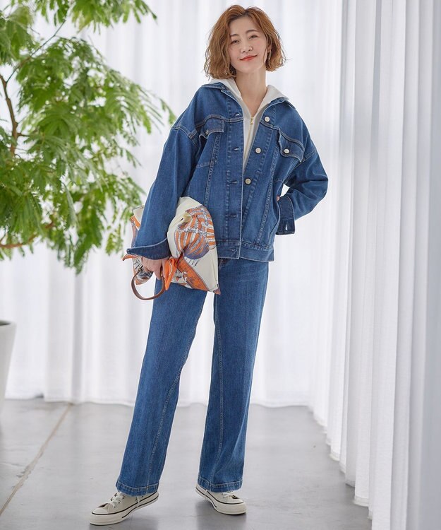 23区 【CLASSY.6月号掲載/Oggi4月号掲載】オリジナル スカーフ バッグ アイボリー系