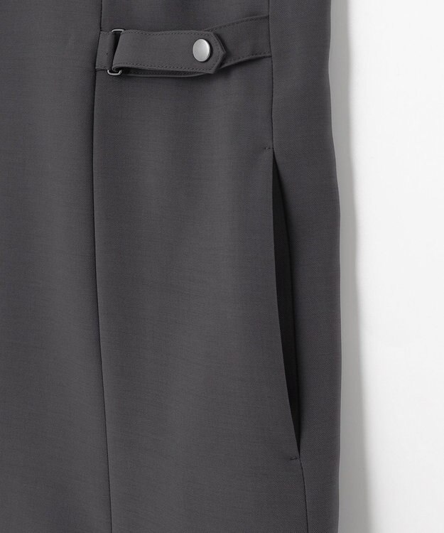 J.PRESS LADIES L 【洗える】RELAXIONツイル ジャンパースカート スレート系