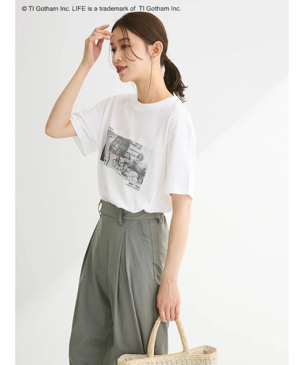 Green Parks ＬＩＦＥ　レディライクＴシャツ White