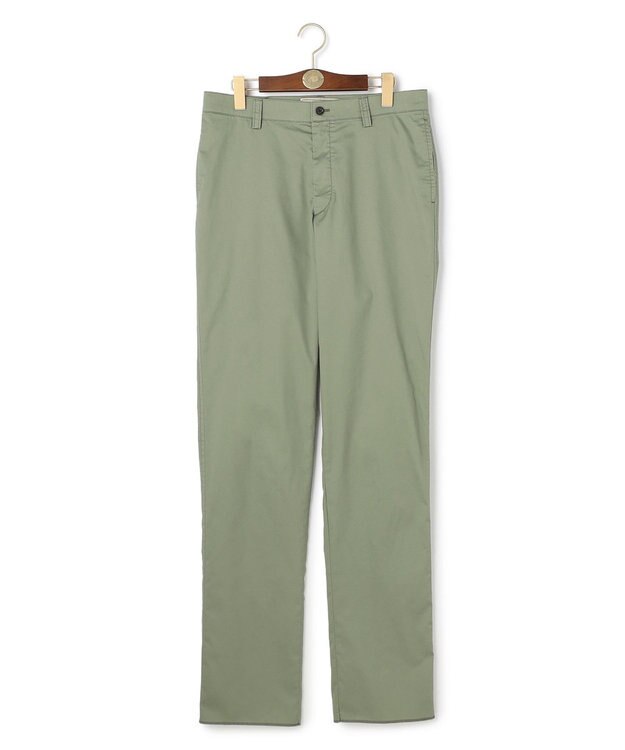 J.PRESS MEN グリストーンツイル スリムテーパード パンツ カーキ系