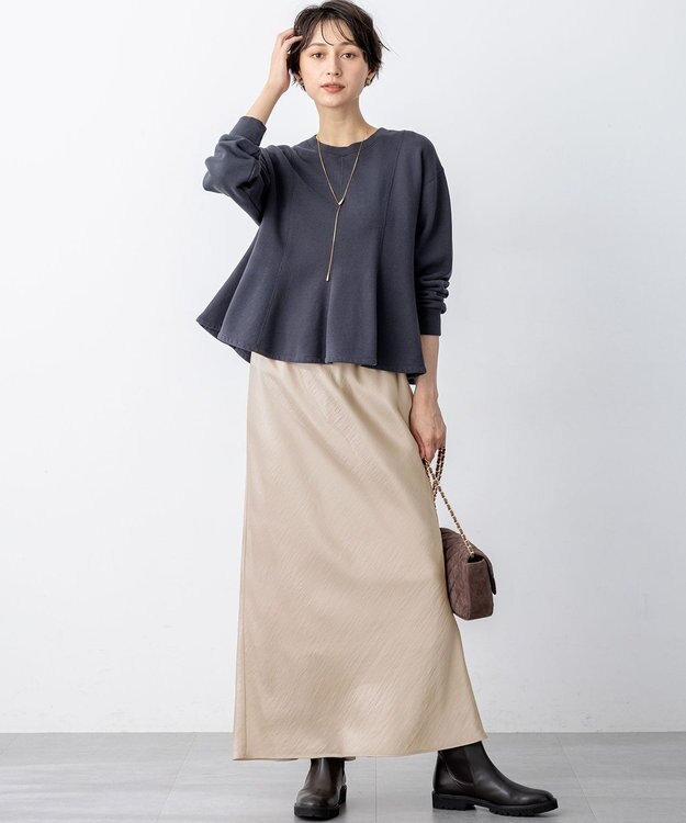 23区 【Oggi8月号掲載】ドロップ ラリエット ネックレス ゴールド系