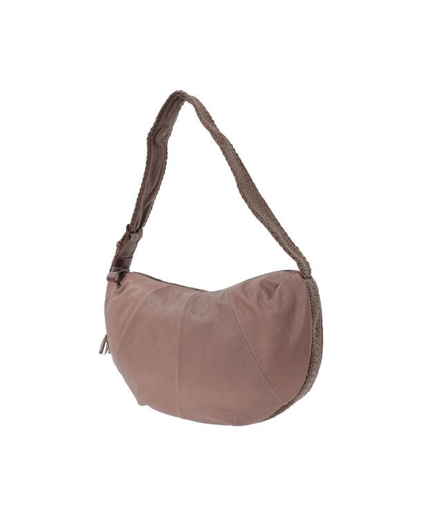 genten 【直営店・WEB限定】アマカ ショルダーバッグ大 ダークブラウン