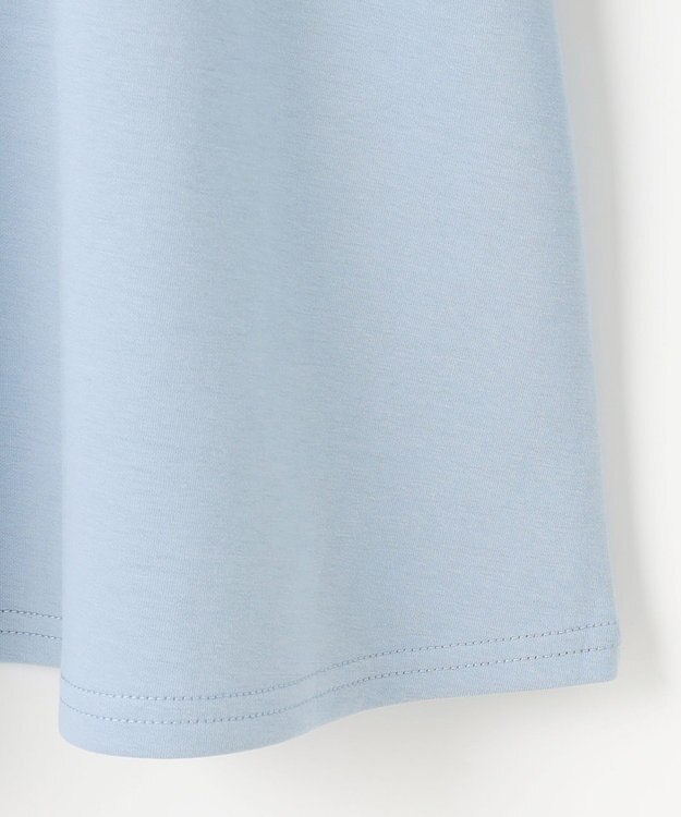 組曲 KIDS 【150-160㎝】ボウタイリボン トップス サックス系