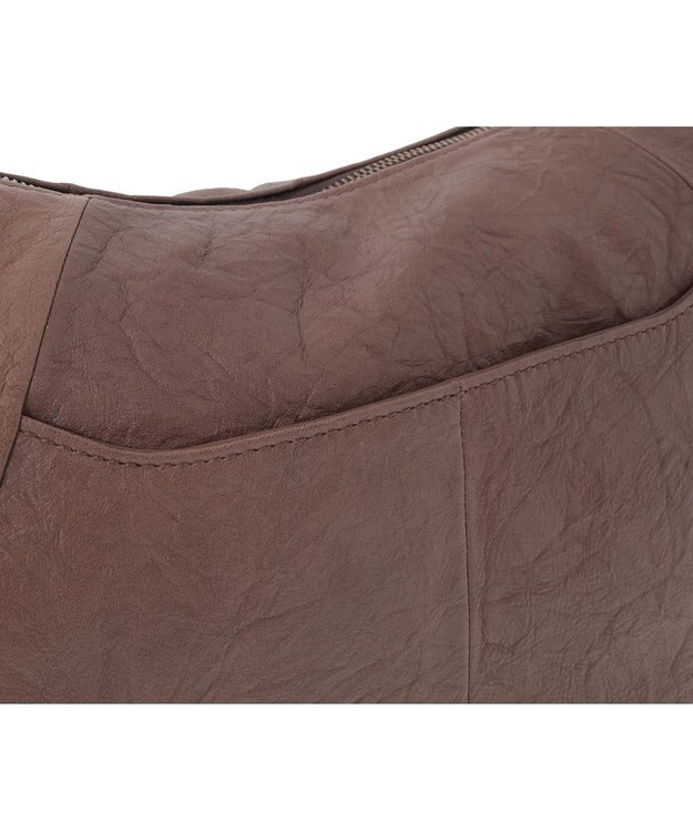 genten 【直営店・WEB限定】アマカ ショルダーバッグ大 ダークブラウン