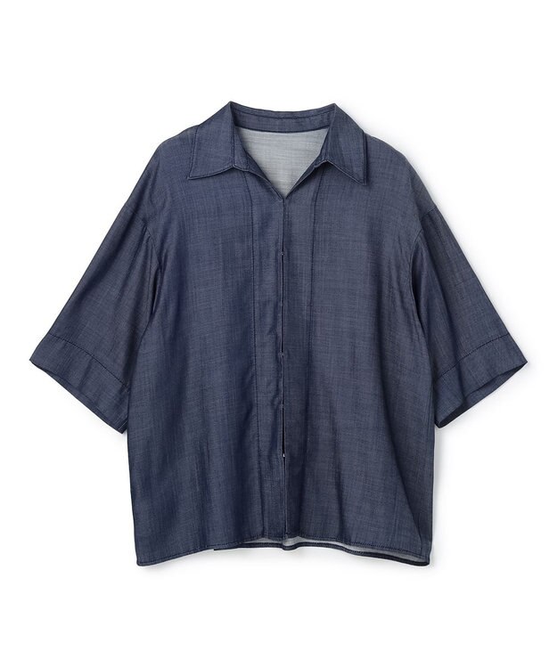 uncrave リヨセルデニム シャツ インディゴ