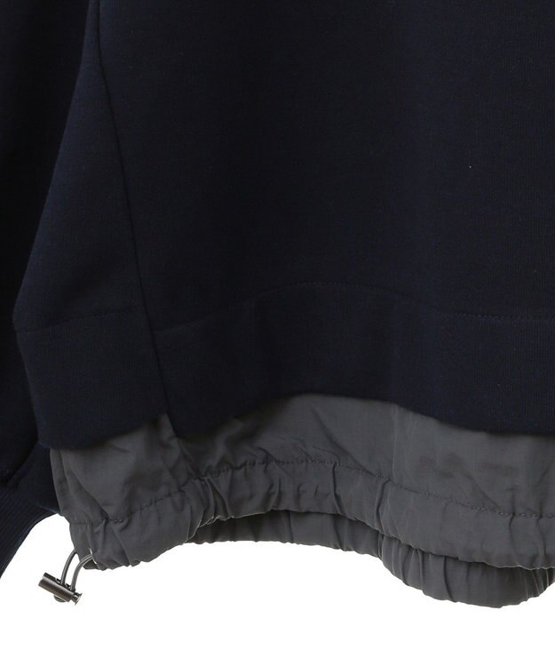 AMERICAN HOLIC ドロストライン切替ポンチプルオーバー Navy