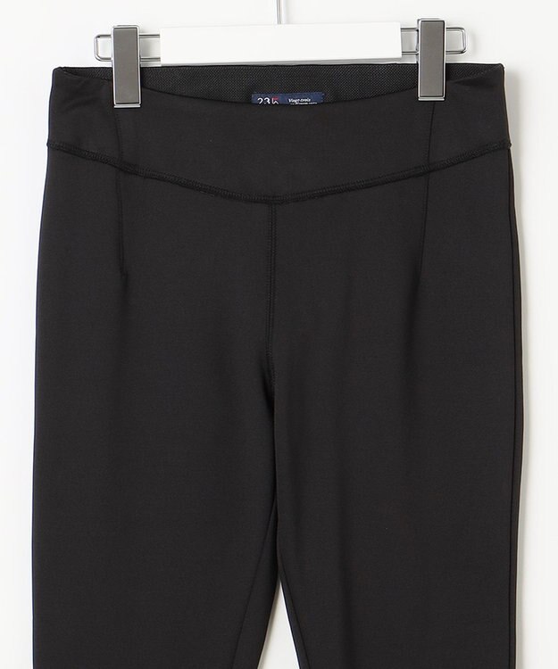 23区GOLF 【WOMEN】【WEB&一部店舗限定ストレッチ裏フリース レギンス パンツ ブラック系