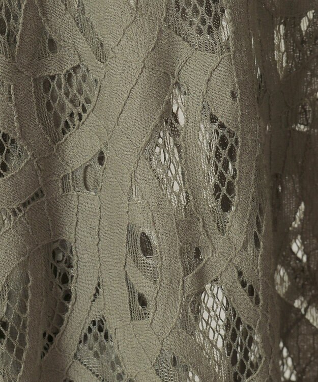 Green Parks ・ＥＬＥＮＣＡＲＥ　ＤＵＥ　総レースブラウス Sax