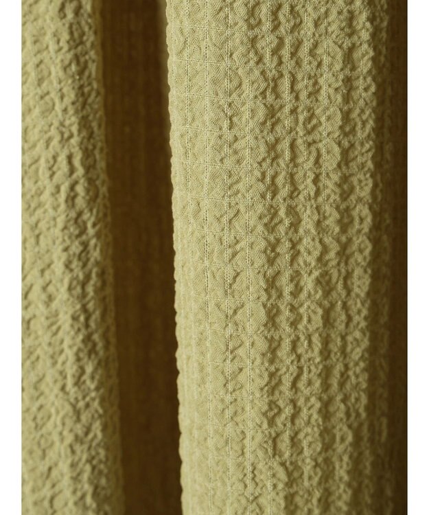 Green Parks ■ＥＳＣＡＲ　ピンタックフレアスリーブワンピース Lime Green