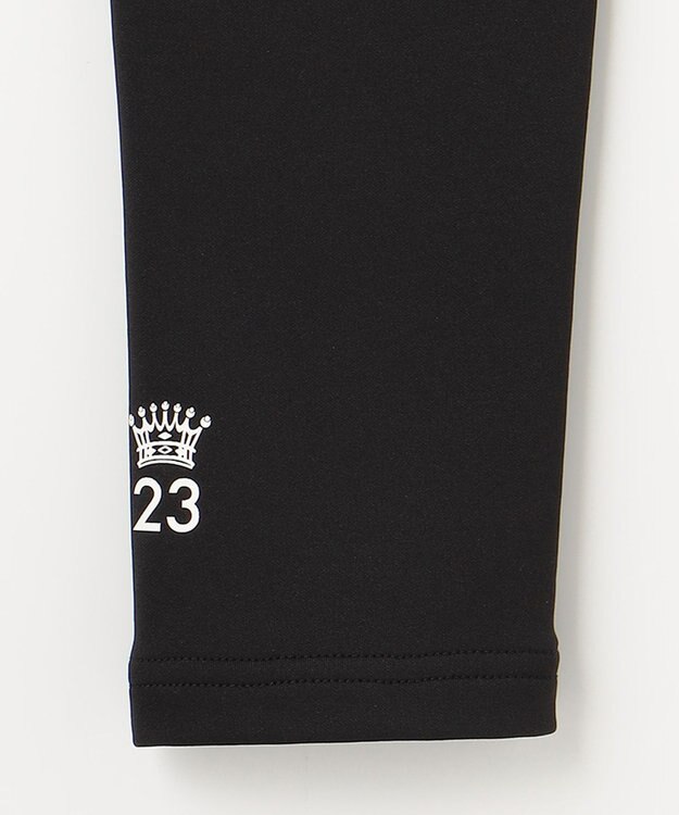 23区GOLF 【WOMEN】【WEB&一部店舗限定ストレッチ裏フリース レギンス パンツ ブラック系