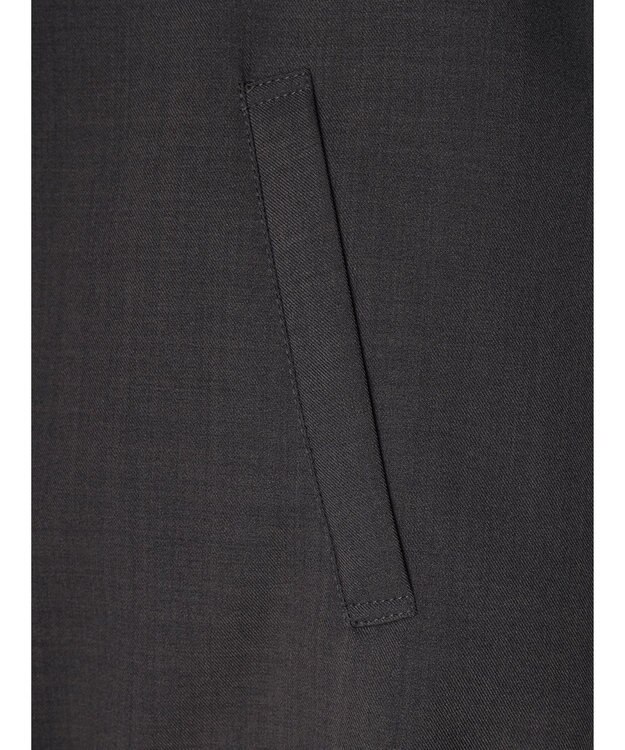 CRAFT STANDARD BOUTIQUE ポリエステルツイルスポーツジャケット Charcoal Gray