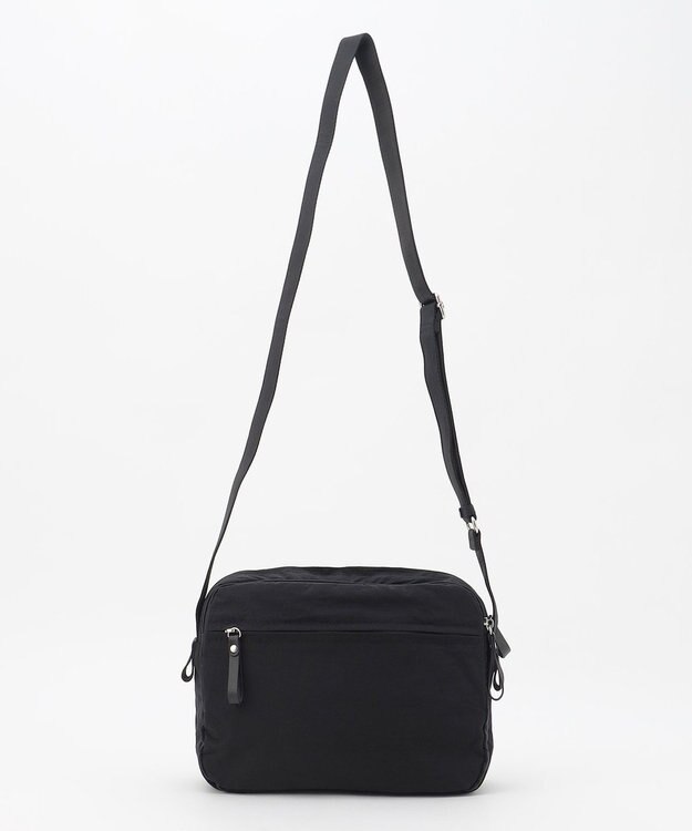 LA BAGAGERIE 【MONICA】フロントポケットショルダーバッグ ブラック