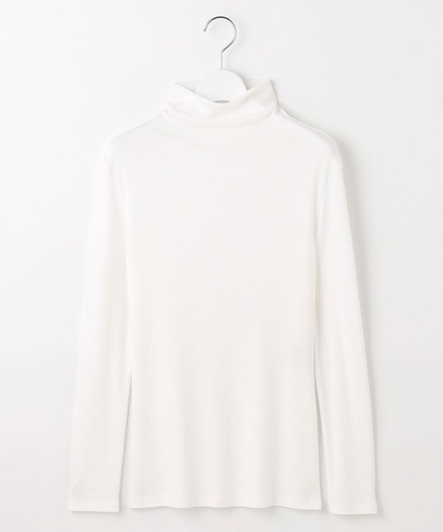 自由区 L ベアテレコボトルネック カットソー オフ