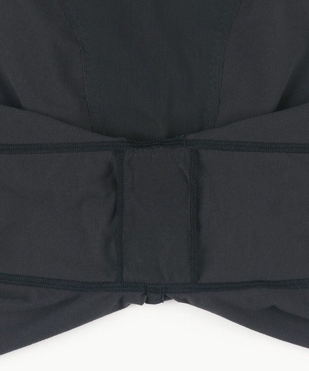 Wing 補整ショーツ ほどよいおなか押さえ まるみのあるヒップライン ラクな着用感 【Pパンツ】 ロング丈 はきこみ丈ふかめ KJ4825 ウイング／ワコール ブラック