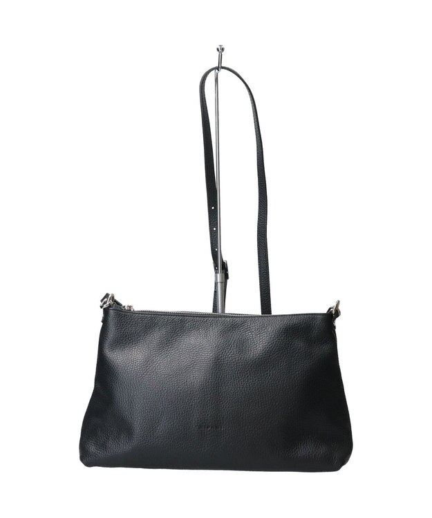 INTER-CHAUSSURES 【RIPANI】チェーンハンドルレザーバッグ ブラック