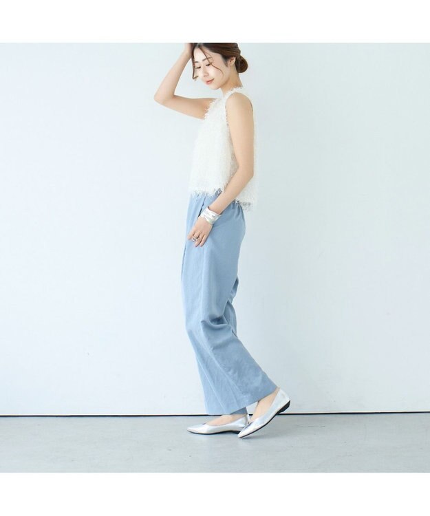 MODE ET JACOMO <carino>【レイン対応】プレーンパンプス シルバー