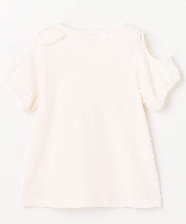 ANY KIDS 【mofusand×any FAM】半袖Tシャツ エクリュ