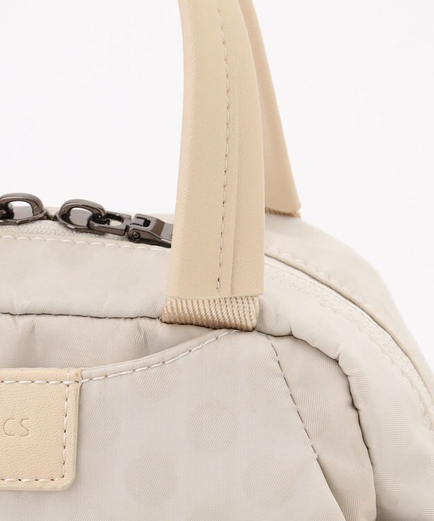 Y'SACCS 【大人のおしゃれ手帖10月号掲載】市川実和子×Y'SACCS　ドットミニボストン アイボリー