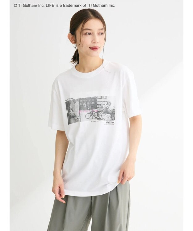 Green Parks ＬＩＦＥ　レディライクＴシャツ White
