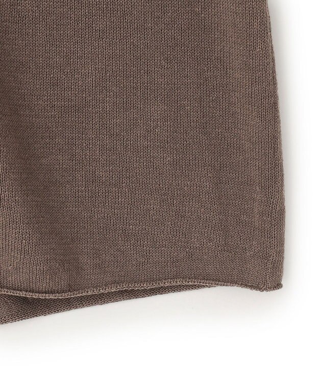 23区 【洗える】リネンシルクブレンド カーディガン ブラウン系