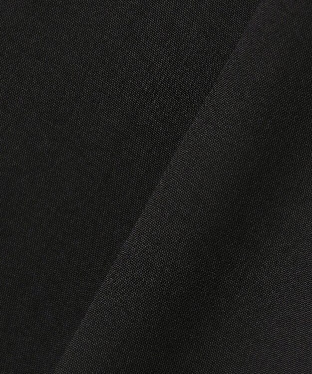 uncrave ウォッシャブルドライサップ ワイドパンツ（サスペンダー付き） ブラック(WEB限定カラー)