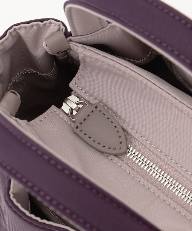 Y'SACCS 【ムック本掲載】ナイロンボンディング2WAYトート　SSサイズ パープル