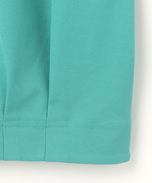 23区GOLF 【23Fondation/WOMEN】【UVケア】モックネックシャツ ピーコックグリーン系