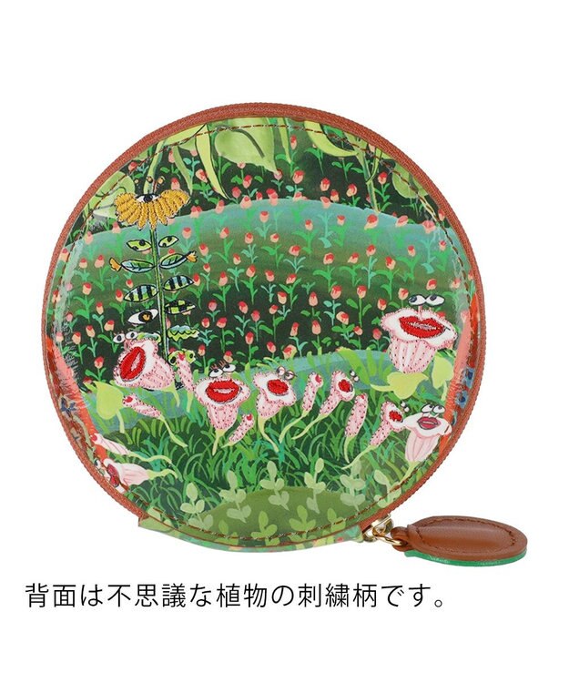 tsumori chisato CARRY ガーデンゴルフクラブ コインケース 小銭入れ ブラウン