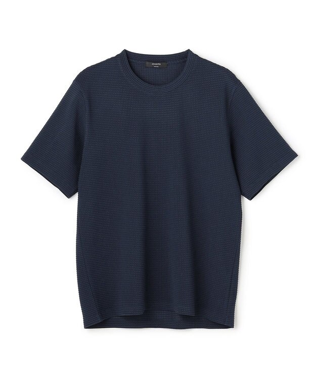 JOSEPH HOMME 【オリジナル素材 】ライトタックジャージー   クルーネックＴシャツ ネイビー系