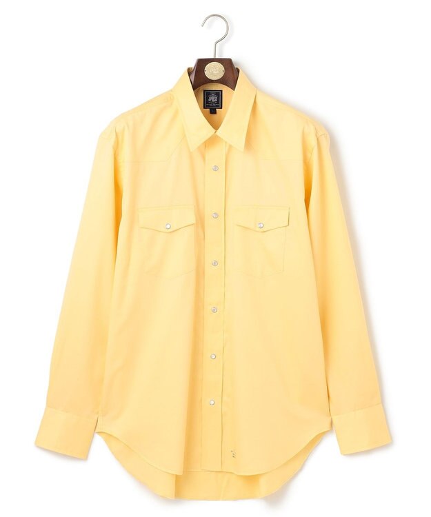 J.PRESS MEN 【J.PRESS ORIGINALS】IVY COWBOY SHIRT イエロー系